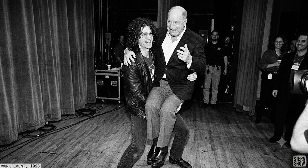 howard stern giving don rickles a boost