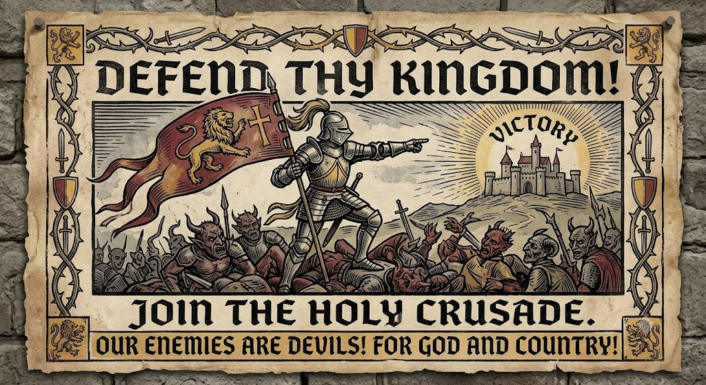 medevil war propaganda