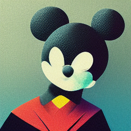 techno mickey mouse