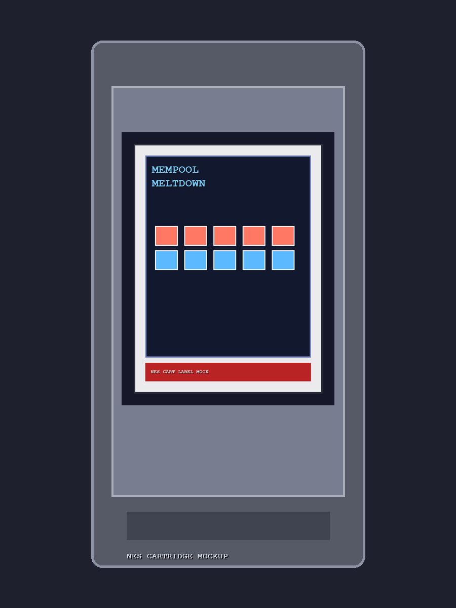 Mempool cartridge mockup