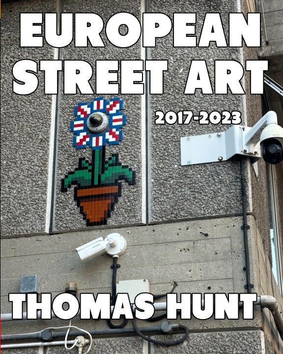 European Street Art by Thomas Hunt — actual book cover