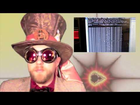 Thomas Hunt in the first Mad Bitcoins episode, 2013